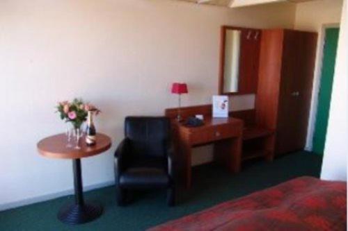 Postel nebo postele na pokoji v ubytování Hotel Hirtshals