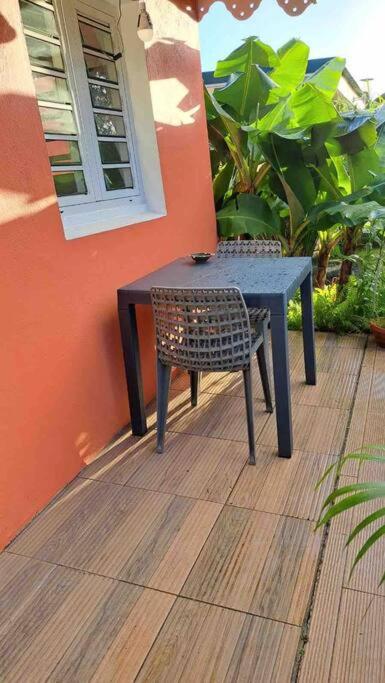 Balkón nebo terasa v ubytování Studio Colibri Baie-Mahault