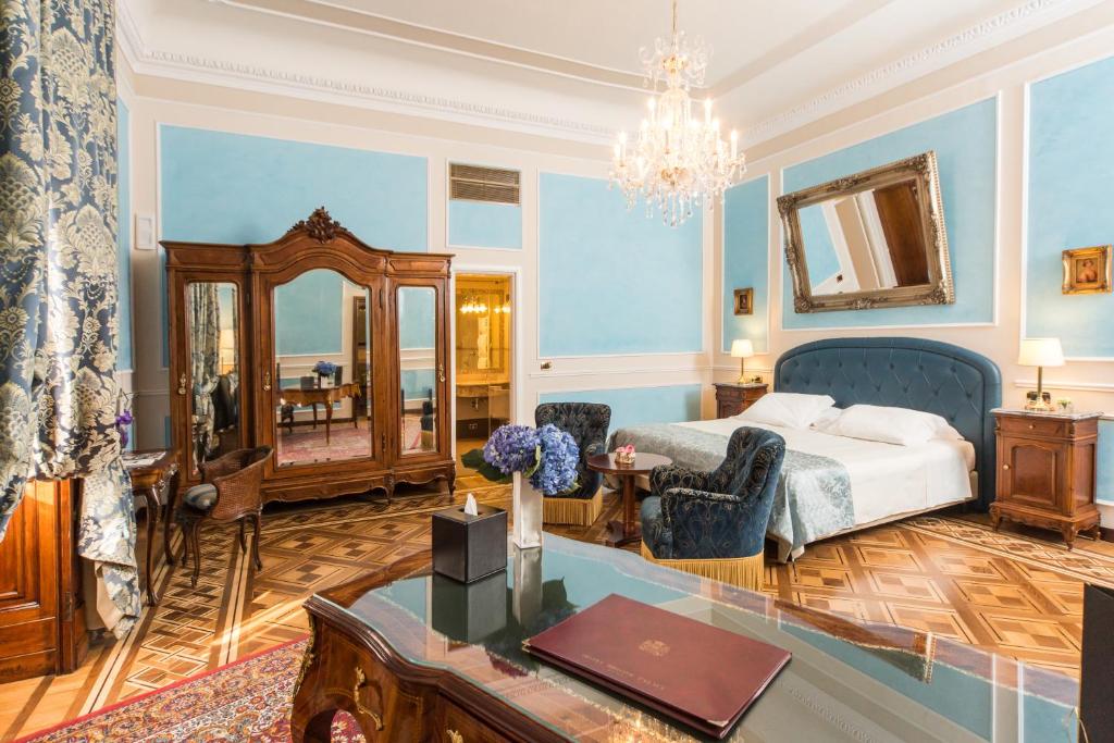 Istumisnurk majutusasutuses Hotel Bristol Palace