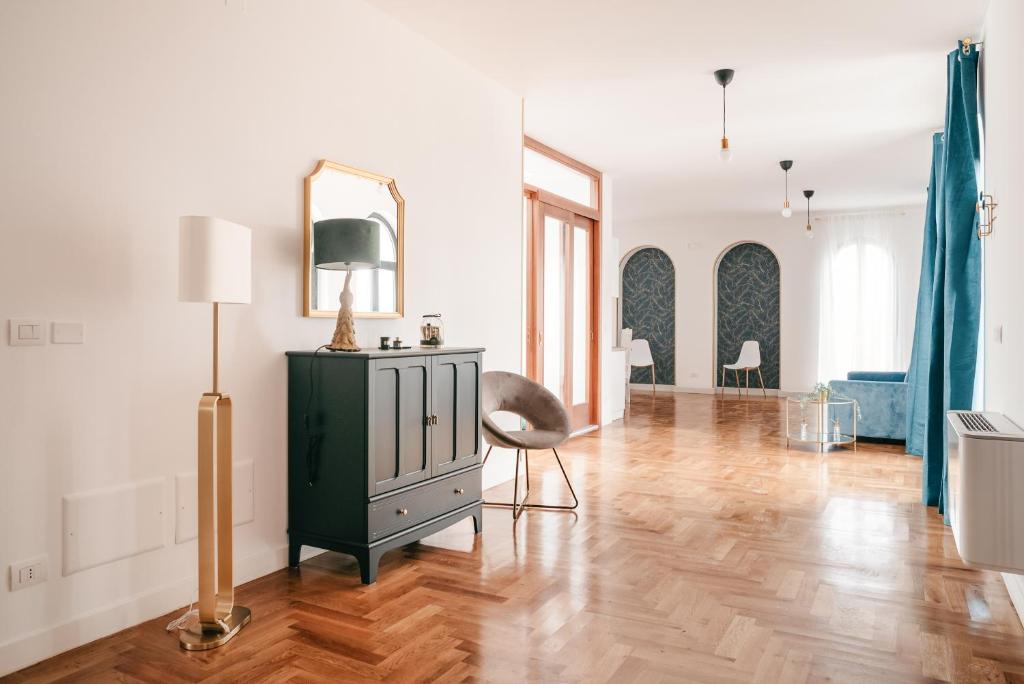A bed or beds in a room at Vista Napoli Residence by Casa Napoletana