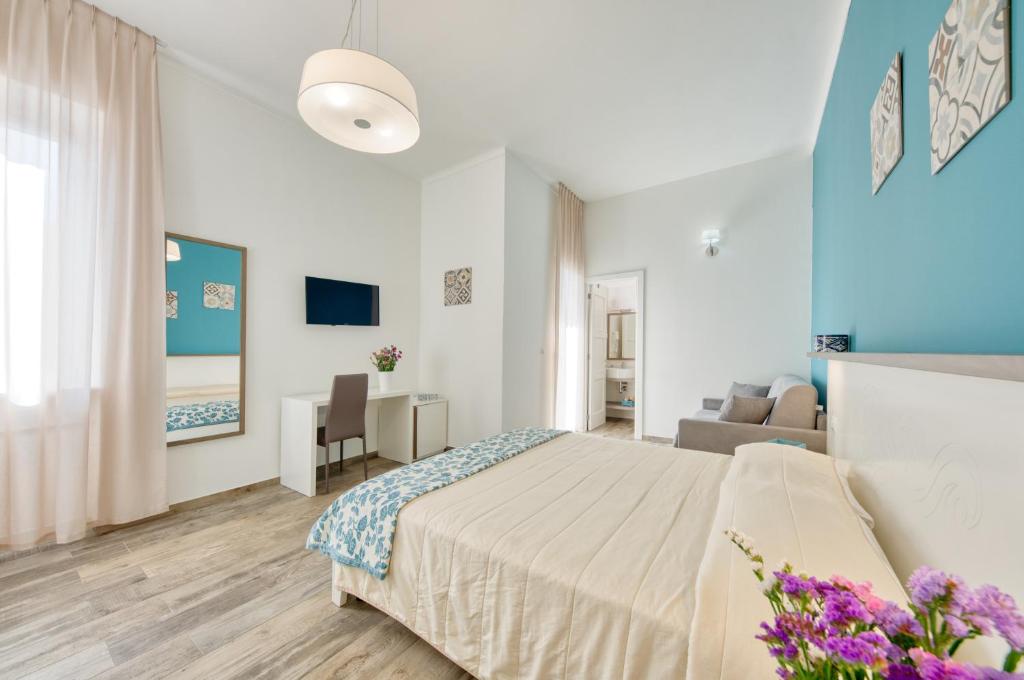 Televízia a/alebo spoločenská miestnosť v ubytovaní ILICE B&B