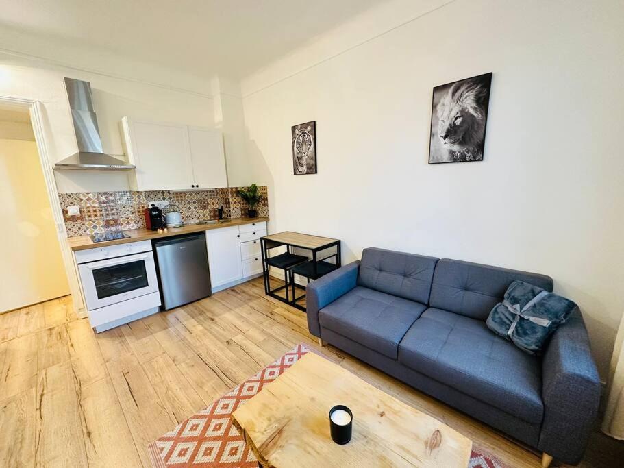 Kuchyňa alebo kuchynka v ubytovaní A2D Bel appartement, Nancy Thermal