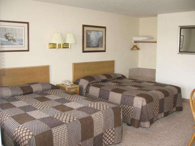 Posezení v ubytování Little Bear Motel