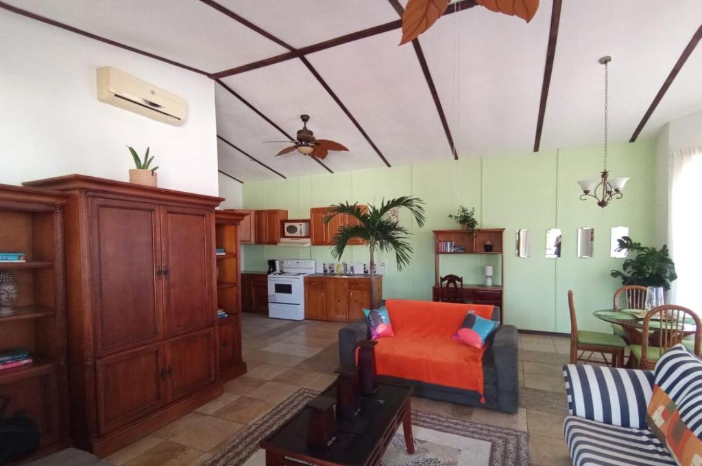 Posezení v ubytování Nirvana Apartament Hostal