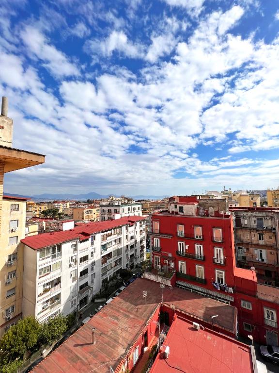 A general view of Nápoly or a view of the city taken from Az apartmant