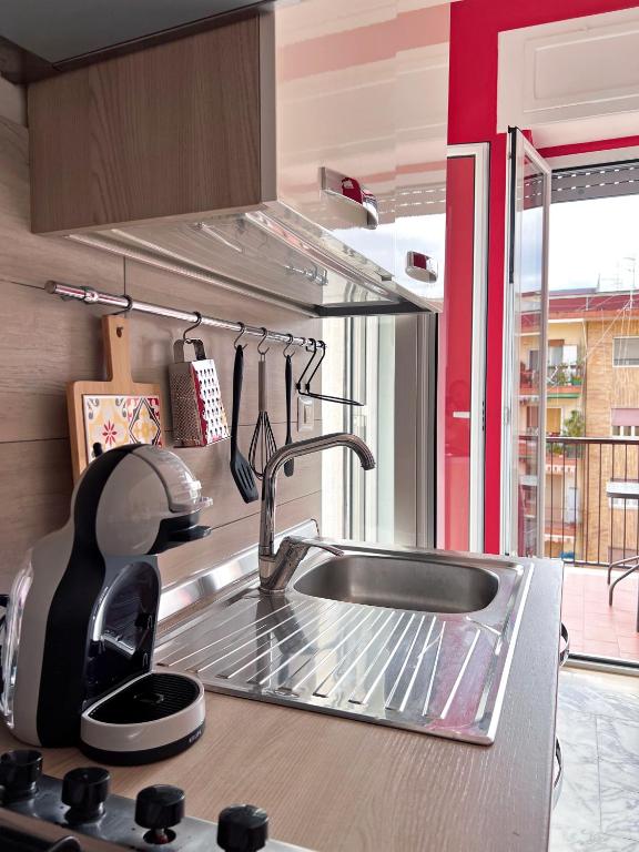 The fitness centre and/or fitness facilities at Casa Lieti
