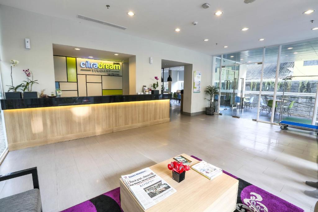 Vstupní hala nebo recepce v ubytování Hotel Citradream Semarang