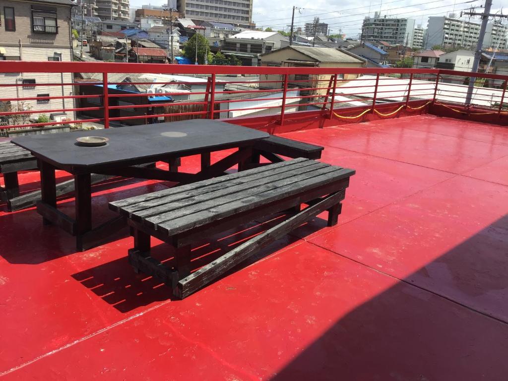 Balkón nebo terasa v ubytování Airport Osaka