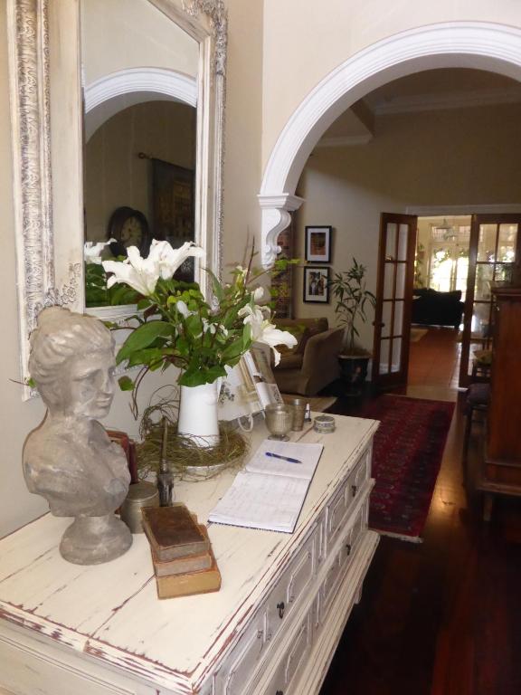 Ein Sitzbereich in der Unterkunft Lakeside Bed & Breakfast