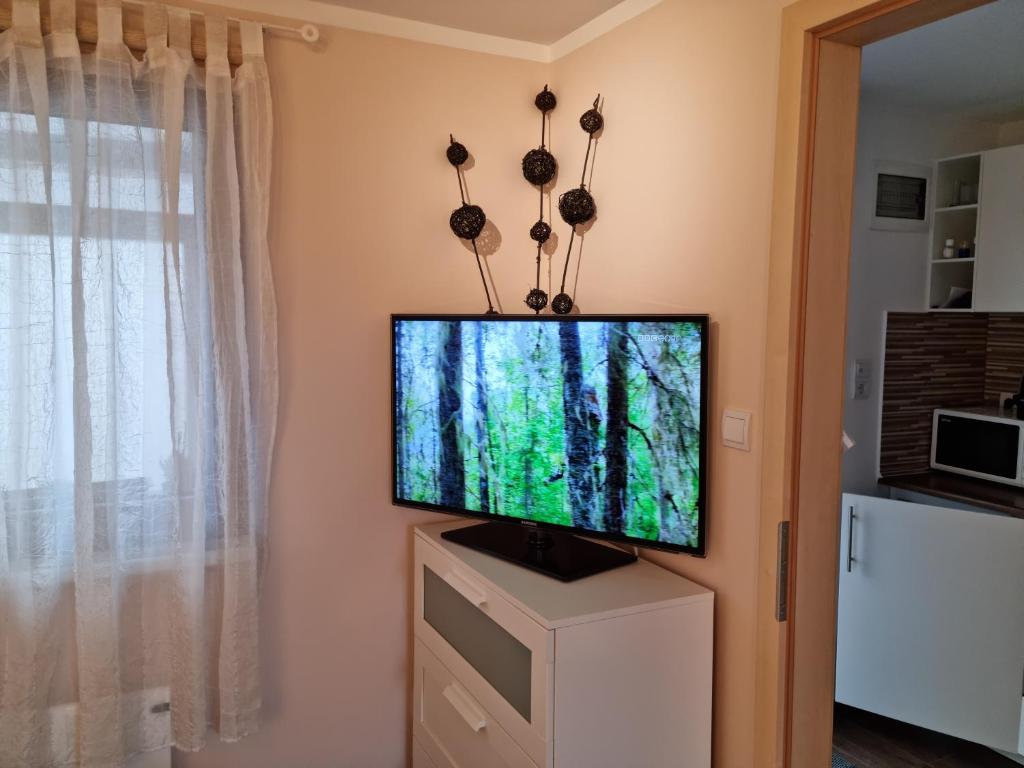 Kuchyňa alebo kuchynka v ubytovaní Häuschen Viktória