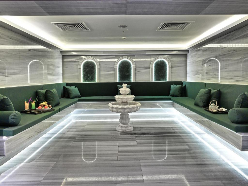 Posezení v ubytování Mercure Istanbul Bomonti