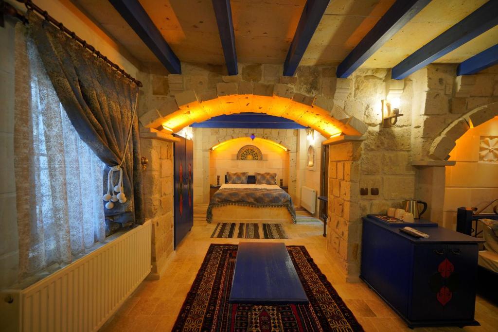 Postel nebo postele na pokoji v ubytování Alaturca House