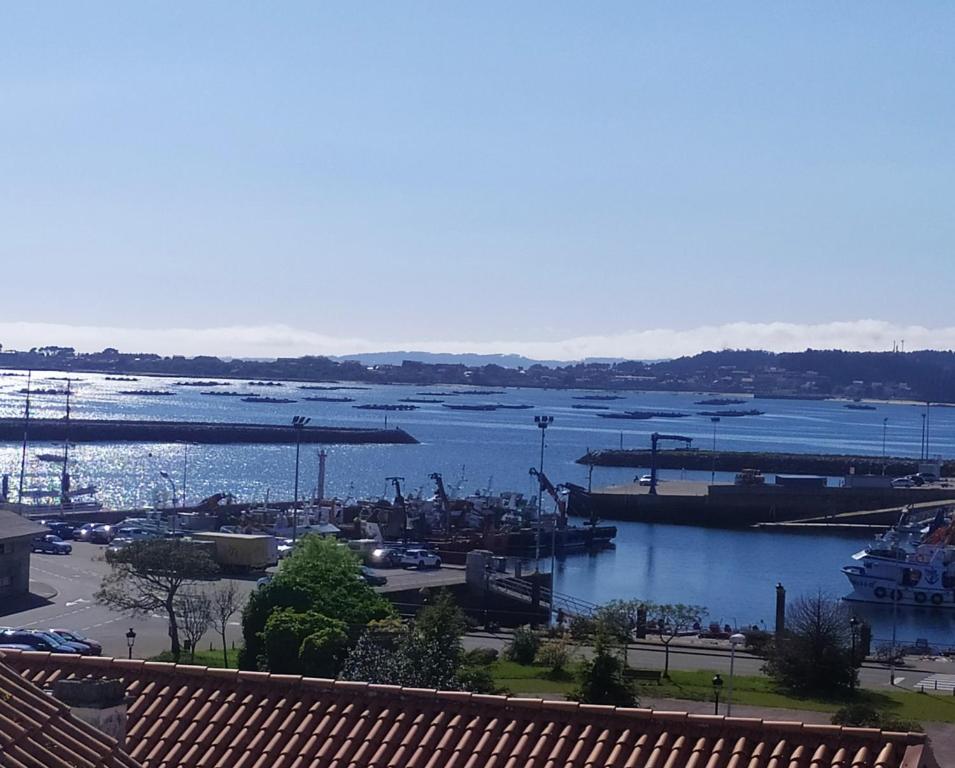Apartamentos Apartamento céntrico Terraza con vistas al mar en Vilanova de Arousa, Galicia