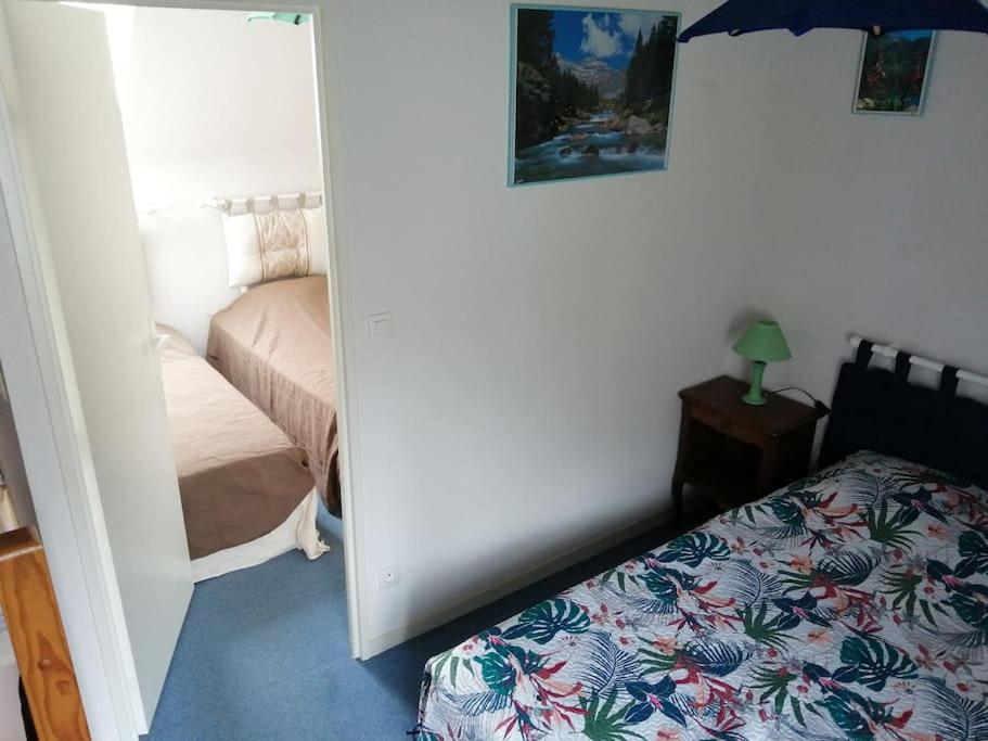 Posteľ alebo postele v izbe v ubytovaní Appartement parking gratuit navette télécabines week end