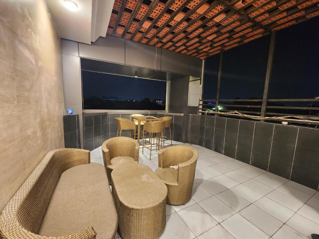 Posezení v ubytování Square9 - A Boutique Hotel