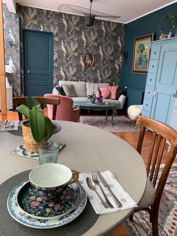 Posedenie v ubytovaní La maison Cattleya