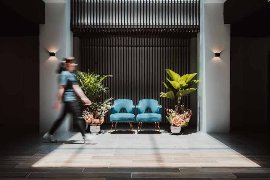 Posezení v ubytování Matata Hotel Kota Kinabalu