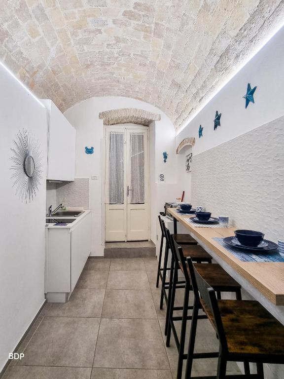 Kuchyň nebo kuchyňský kout v ubytování La casa di Michele