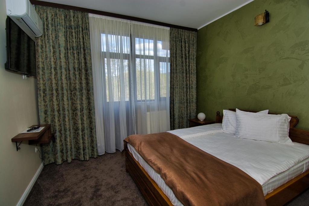 Postel nebo postele na pokoji v ubytování Motel Seaca