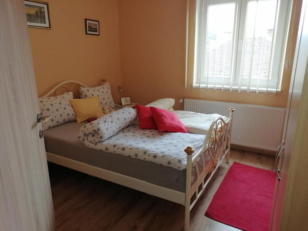 Cama o camas de una habitación en Sun and river Apartments