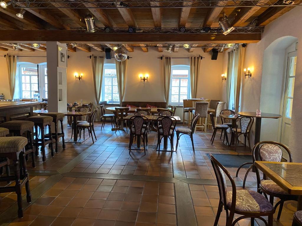 Restaurace v ubytování Felsenmühle Neuleiningen
