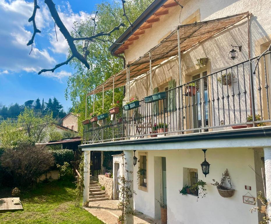 Budova, kde se bed and breakfast nachází