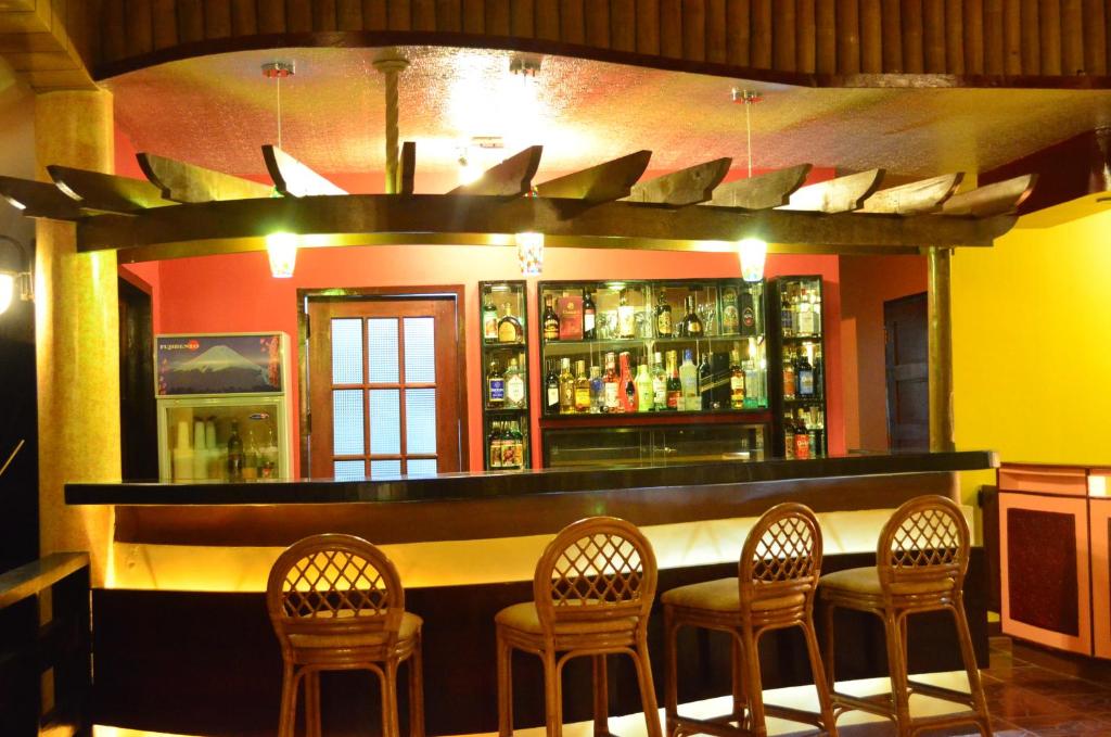 Lounge nebo bar v ubytování Veraneante Resort