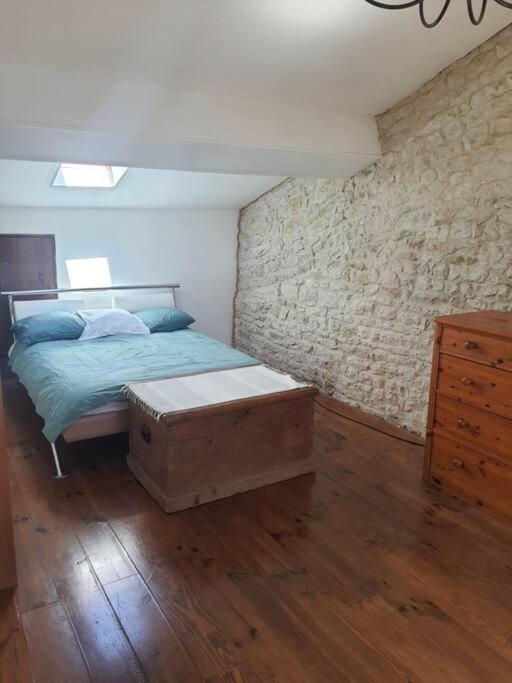 Posteľ alebo postele v izbe v ubytovaní Appartement duplex 4 personnes