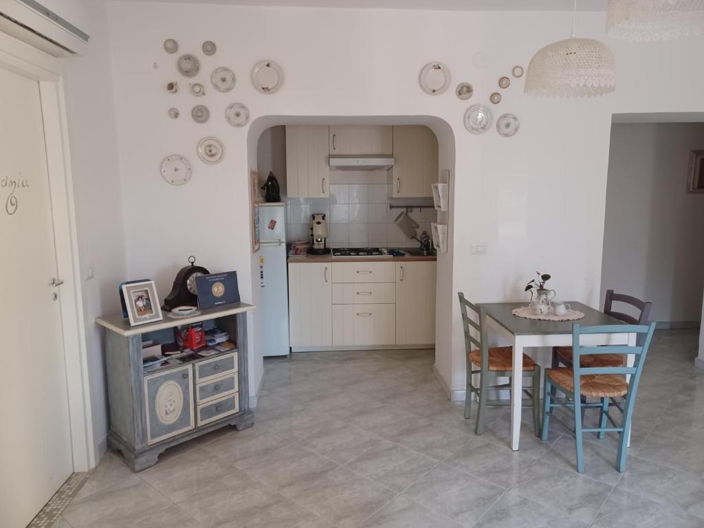 Kuchyň nebo kuchyňský kout v ubytování La Corte delle Vanità