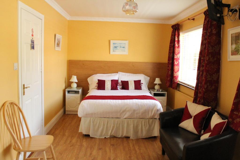 Voodi või voodid majutusasutuse Seacourt Accommodation Tramore - Adult Only toas