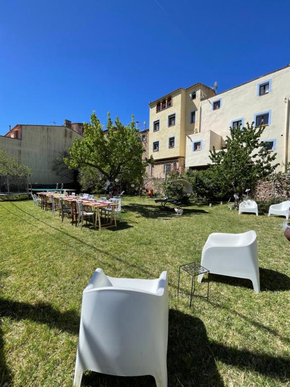Zahrada ubytování Ca L'Esquelleta casa rural by El Secret de la Conca