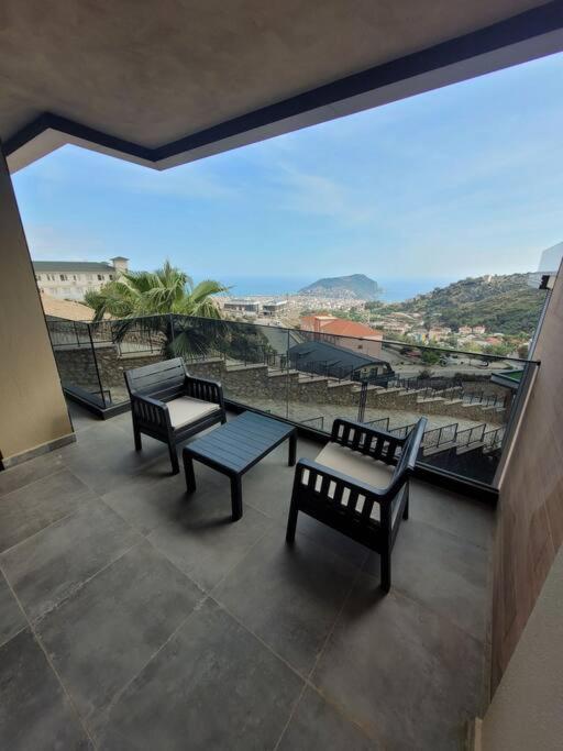 Eşsiz Alanya şehir manzaralı