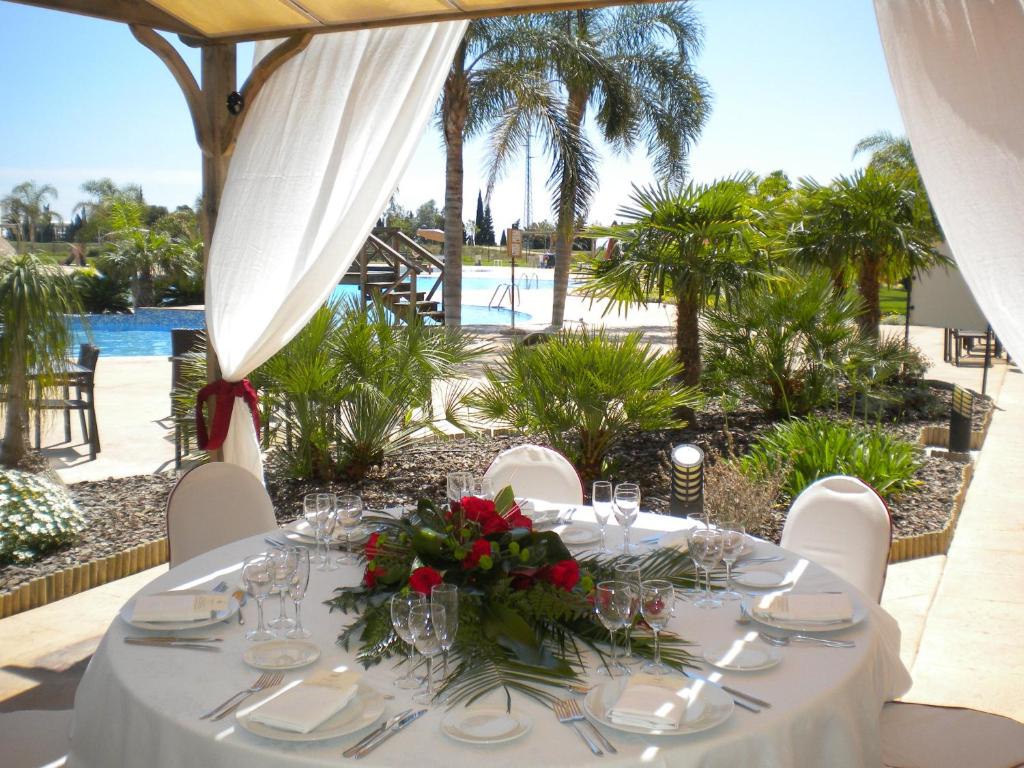 Zahrada ubytování Hotel Bonalba Alicante