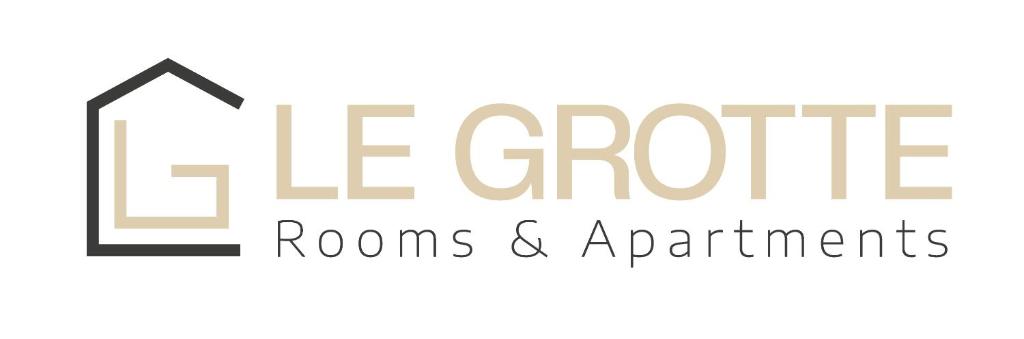logotipo para las habitaciones y apartamentos de grupo en Affittacamere Le Grotte - Le Grotte Rooms & Apartments en Camerano