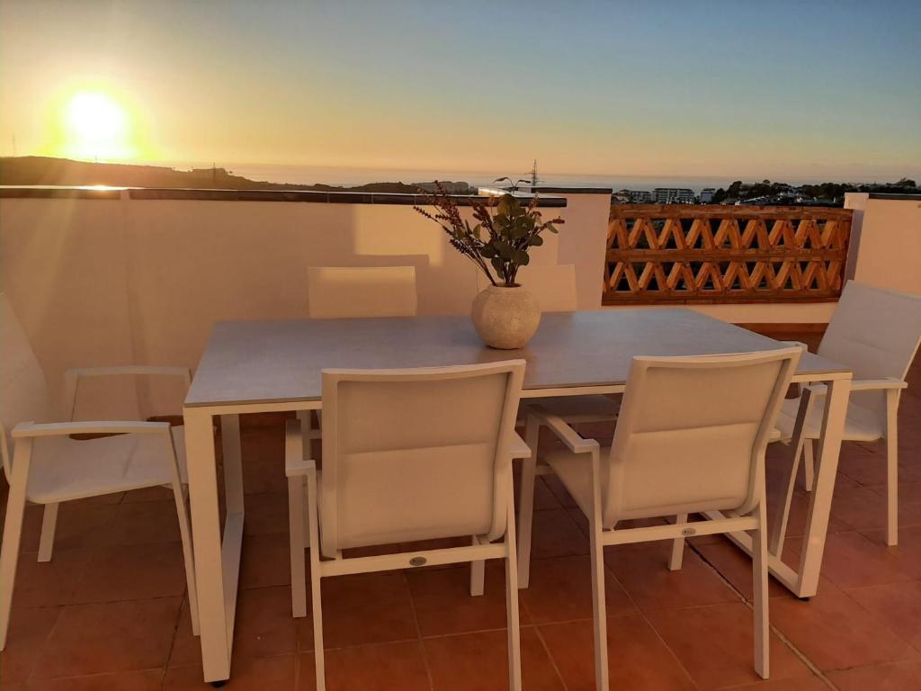 Balkón nebo terasa v ubytování Penthouse with exceptionel view, Miraflores