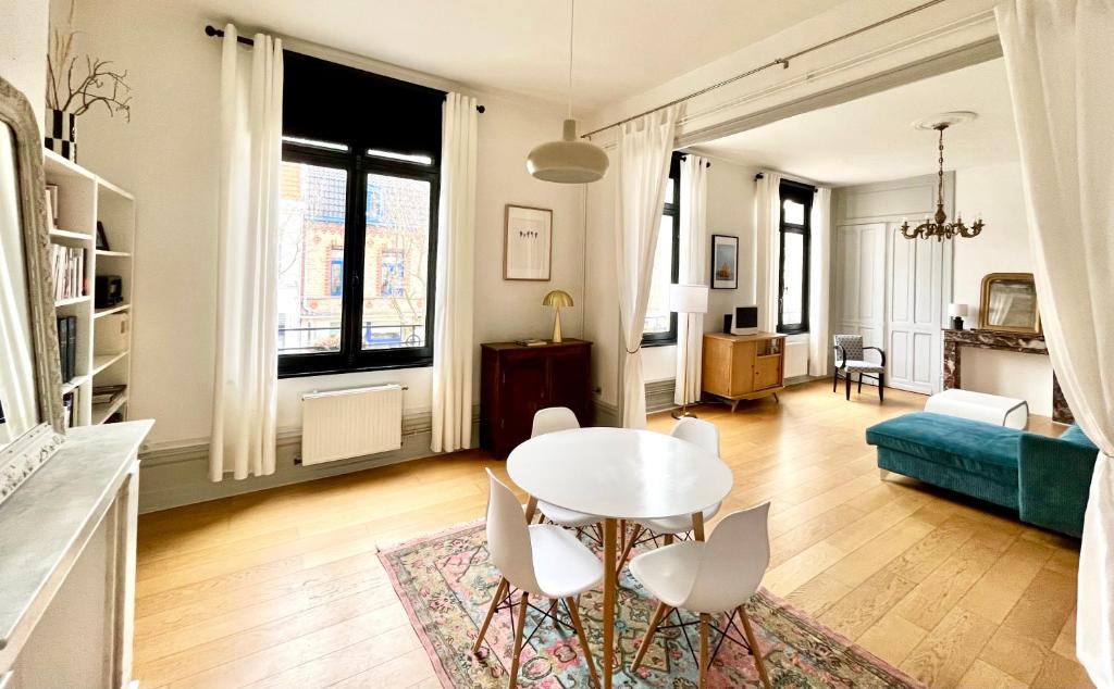 Posedenie v ubytovaní La Maison Faidherbe, Malo-les-bains