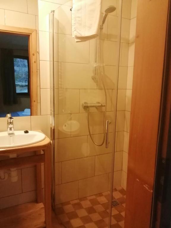 Koupelna v ubytování Noclegi Na Smaguli