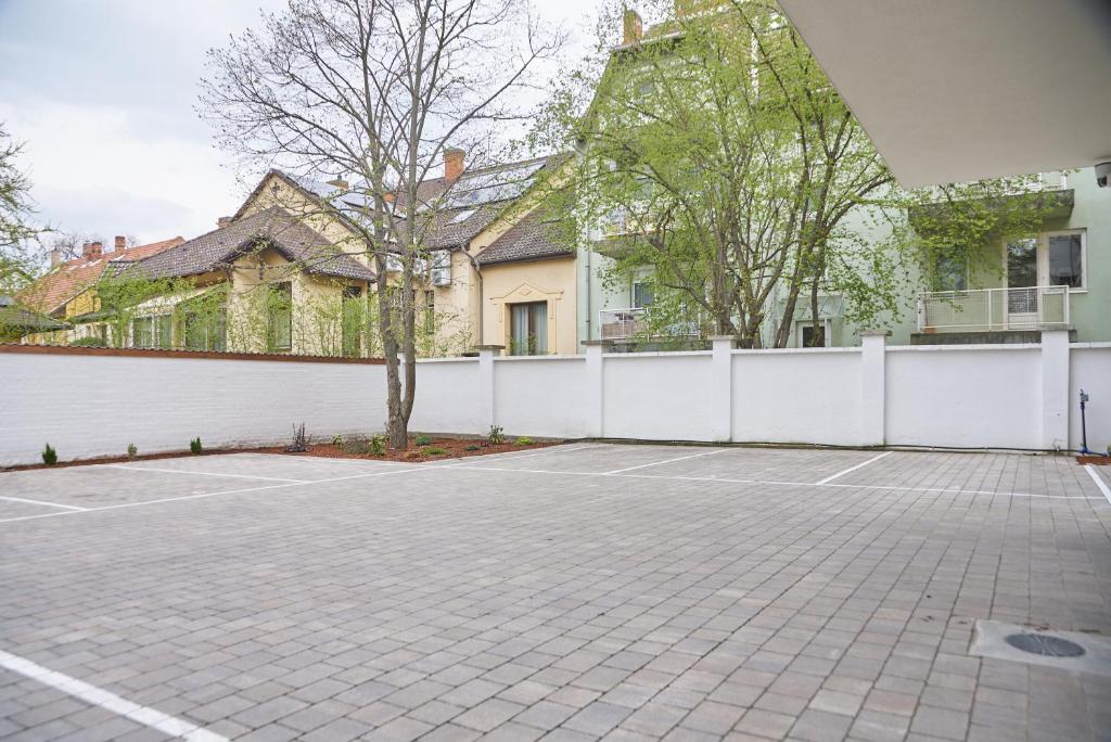 Budynek, w którym mieści się apartament