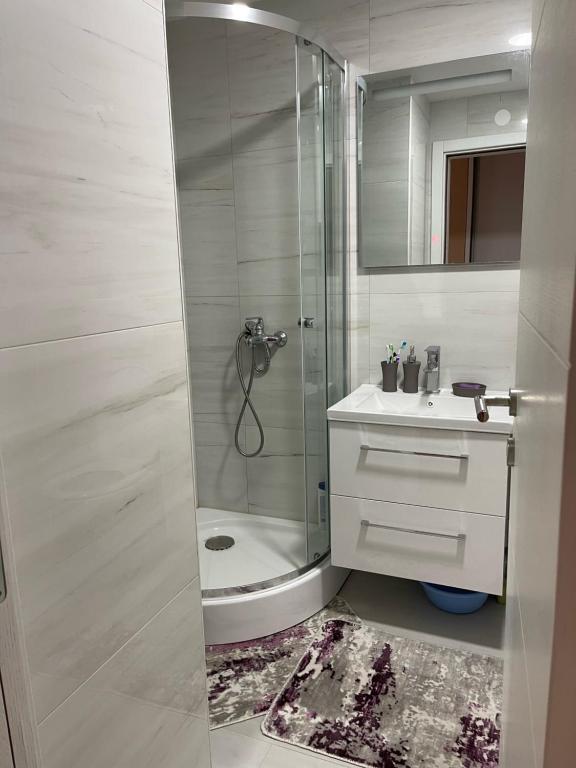 Kupaonica u objektu Apartman DVA SRCA