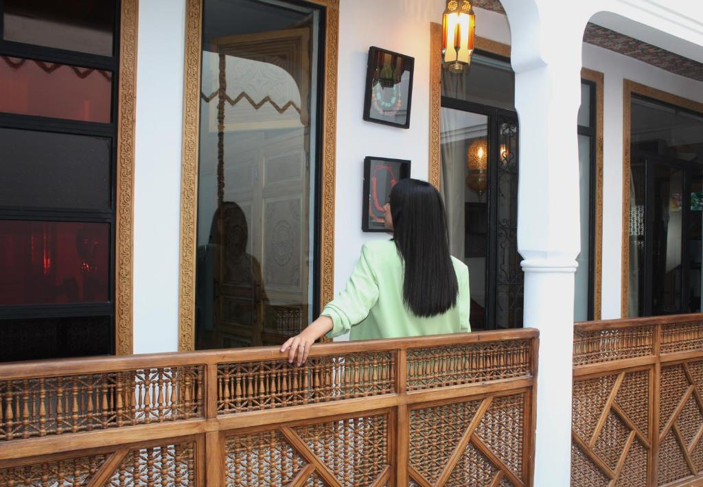 Balkón nebo terasa v ubytování RIAD LUXE LOCATION le GRIZZLY