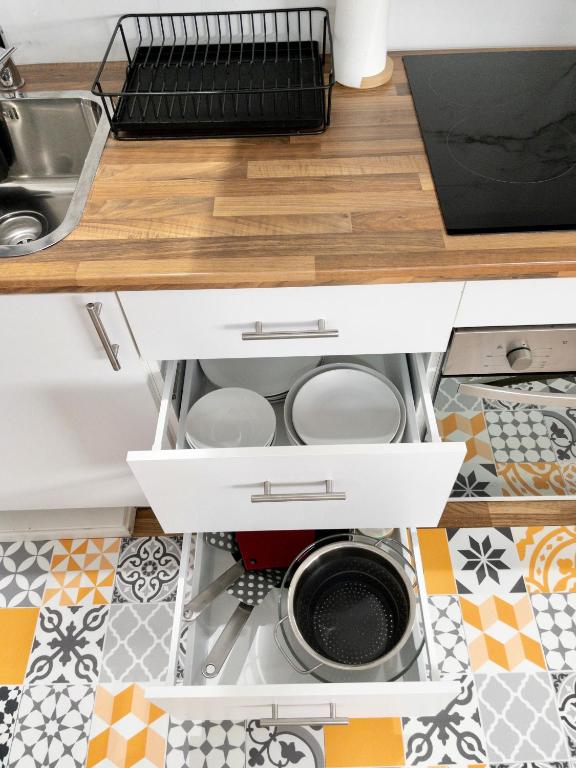 Kuchyňa alebo kuchynka v ubytovaní Apartamento de Julia