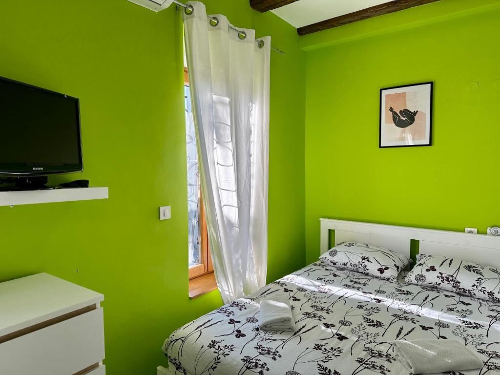 Posteľ alebo postele v izbe v ubytovaní Das Hostel Rijeka