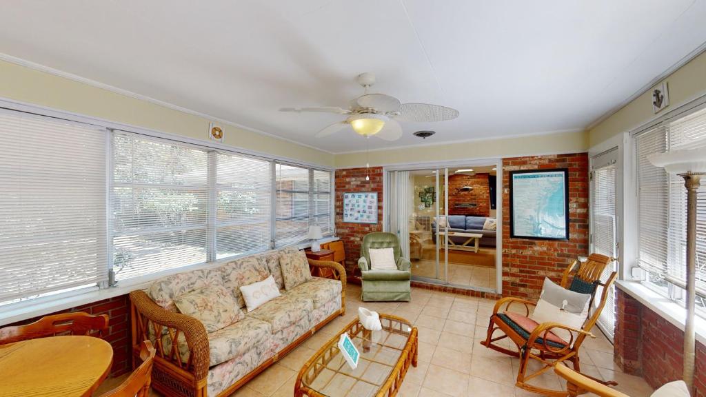 Posezení v ubytování BEACHCOMBER home