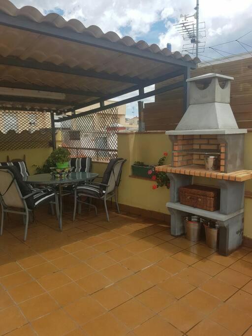 Patio alebo iná vonkajšia časť ubytovania Casa Maite