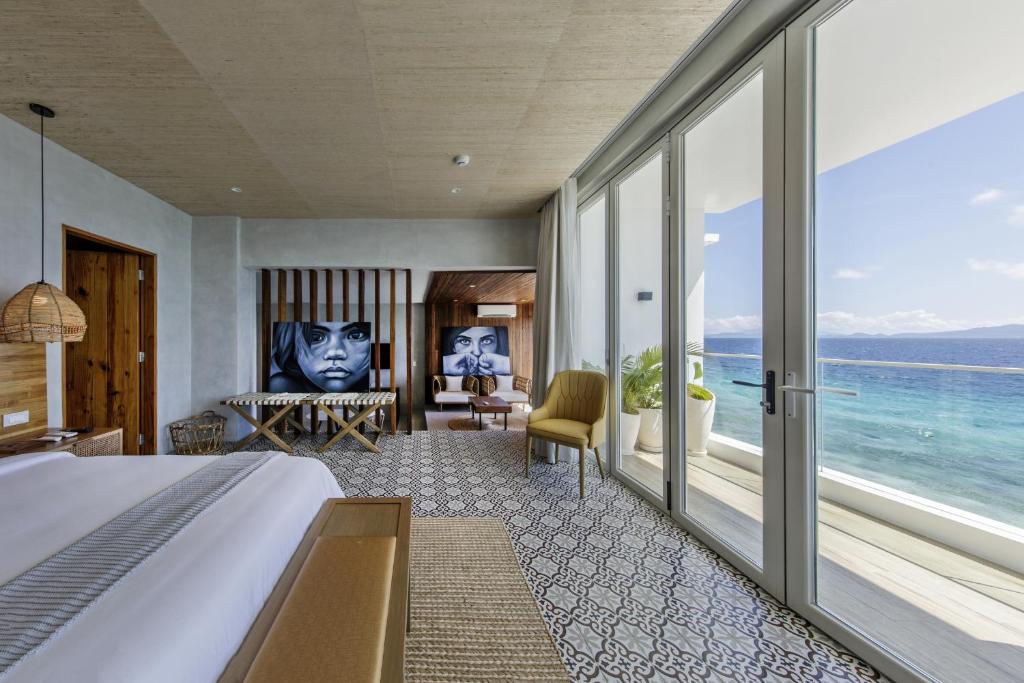 Burgos Reef Boutique Resort - 带有海景的套房