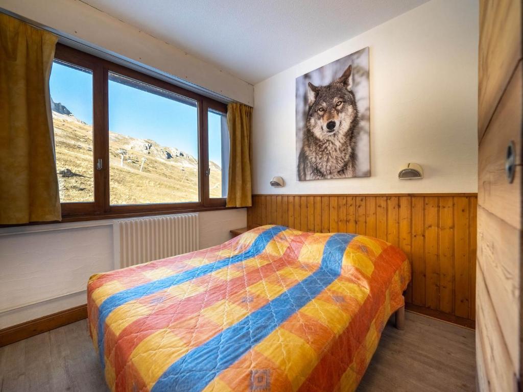 Posteľ alebo postele v izbe v ubytovaní Spacieux appartement 10 pers., skis aux pieds, balcon sud, Tignes Le Lac - FR-1-502-488