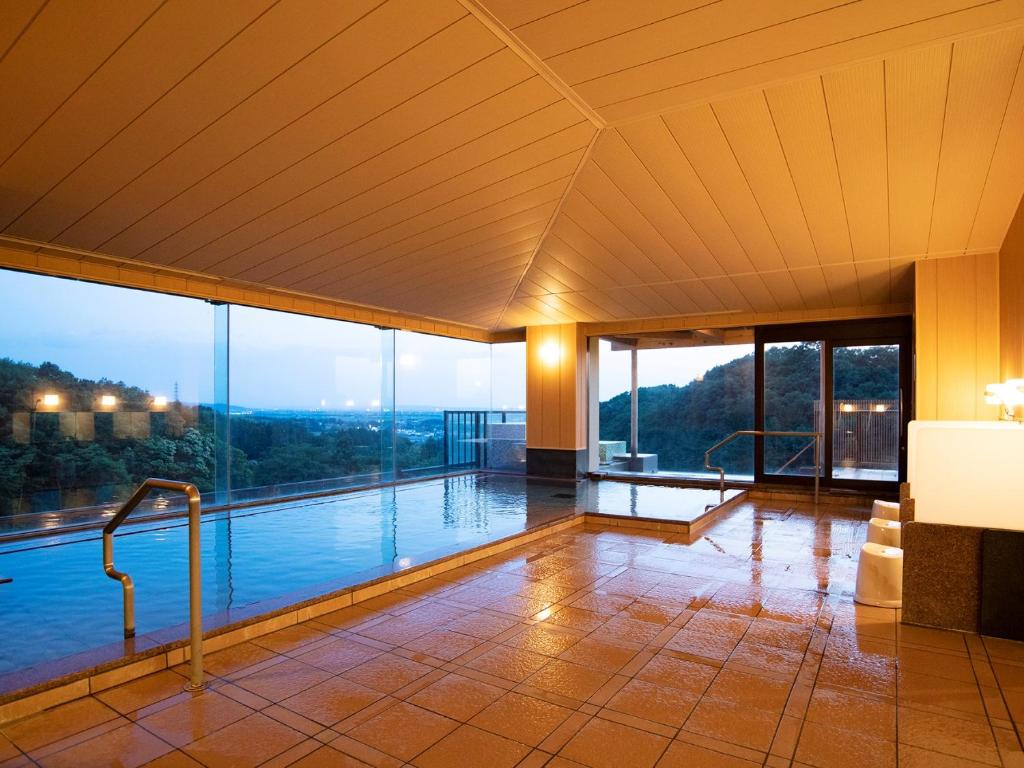 Bazén v ubytování Hotel Oyanagi nebo v jeho okolí