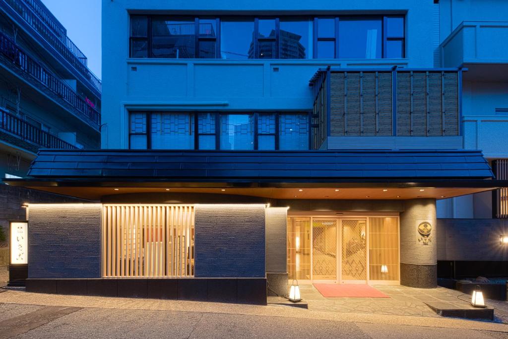 Budova, kde se ryokan nachází