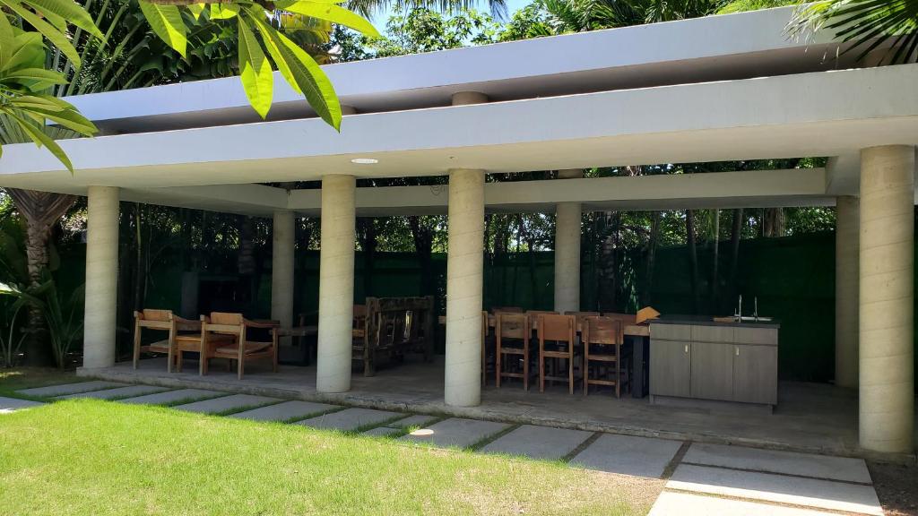 Zahrada ubytování Fu Wan Cafe Villa