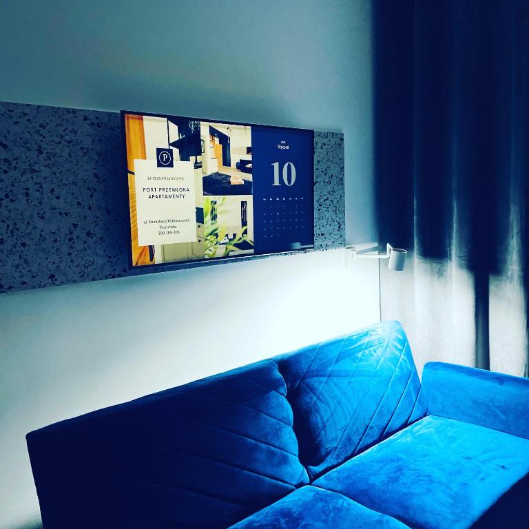 Część wypoczynkowa w obiekcie Port Przewłoka - Apartamenty
